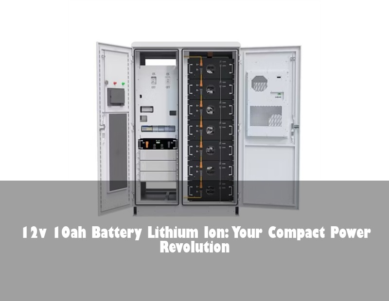 12v 10ah Battery Lithium Ion: Your Compact Power Revolution
