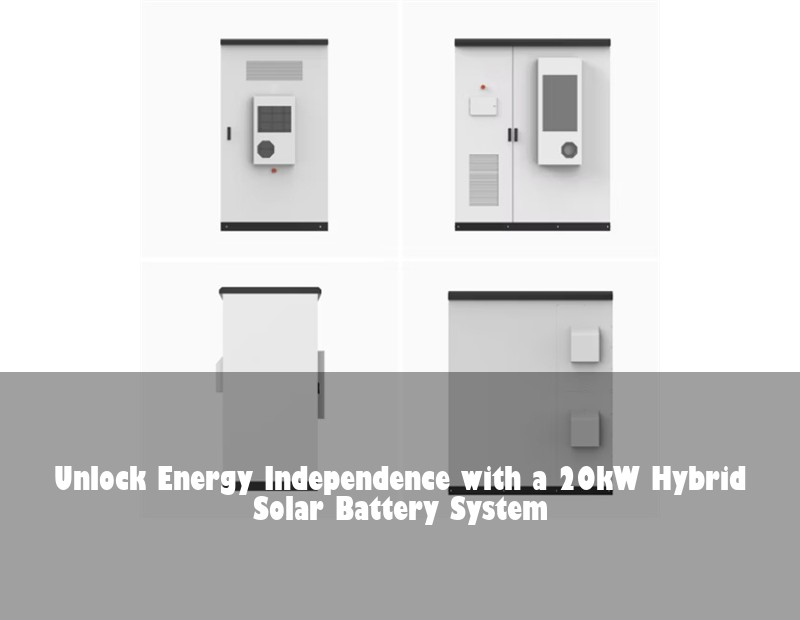 Unlock Energy Independence with a 20kW Hybrid Solar Battery System