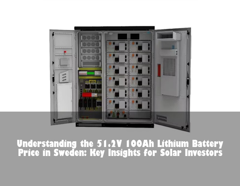 Understanding the 51.2V 100Ah Lithium Battery Price in Sweden: Key Insights for Solar Investors | Huijue Bess