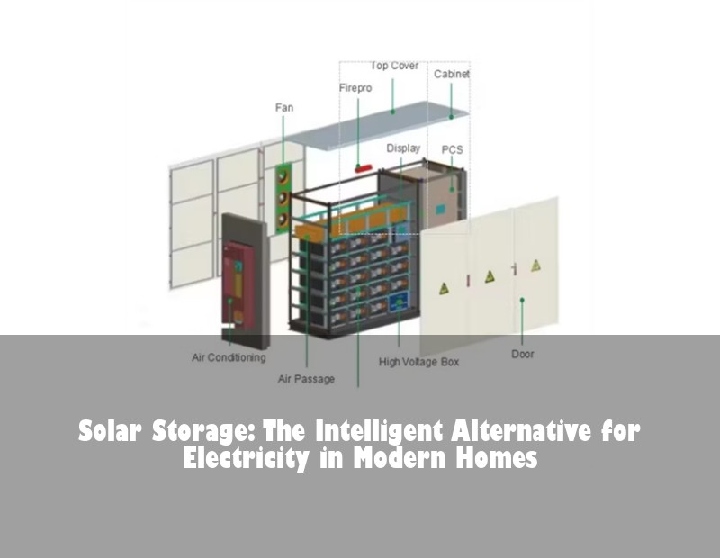Solar Storage: The Intelligent Alternative for Electricity in Modern Homes