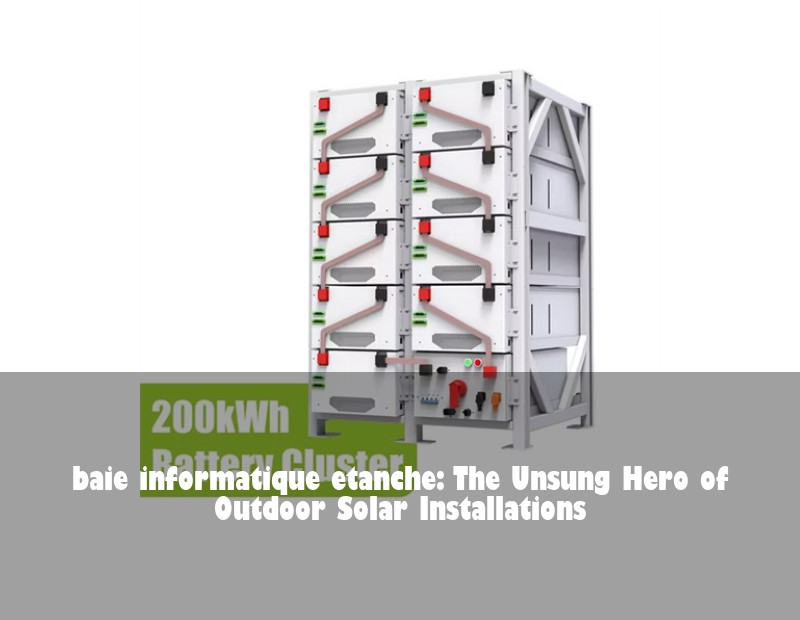 baie informatique etanche: The Unsung Hero of Outdoor Solar Installations