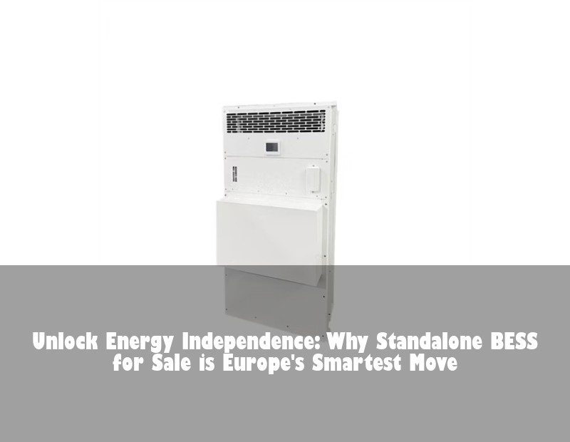 Unlock Energy Independence: Why Standalone BESS for Sale is Europe's Smartest Move
