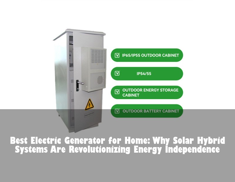 Best Electric Generator for Home: Why Solar Hybrid Systems Are Revolutionizing Energy Independence