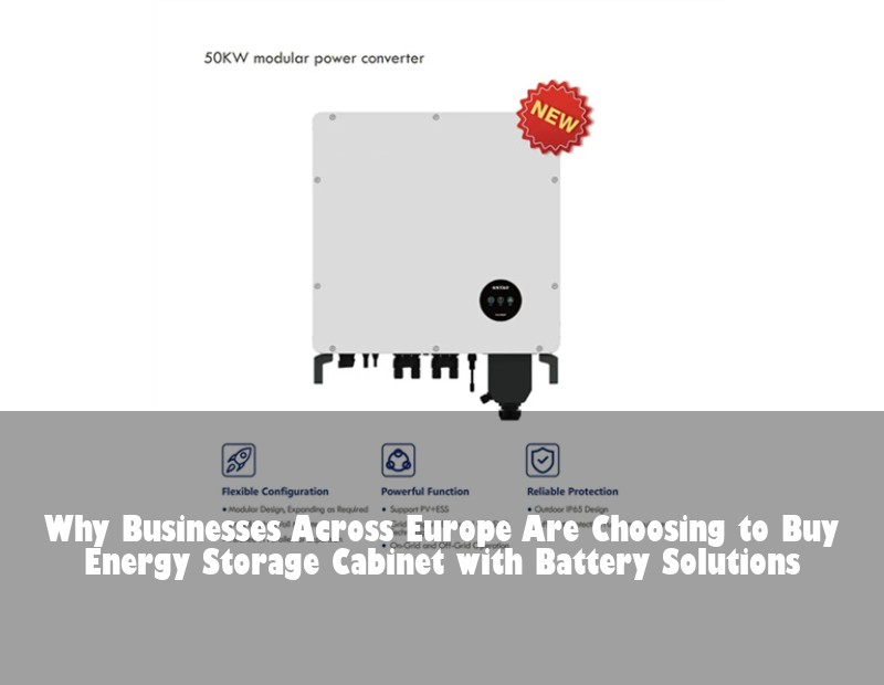 Why Businesses Across Europe Are Choosing to Buy Energy Storage Cabinet with Battery Solutions