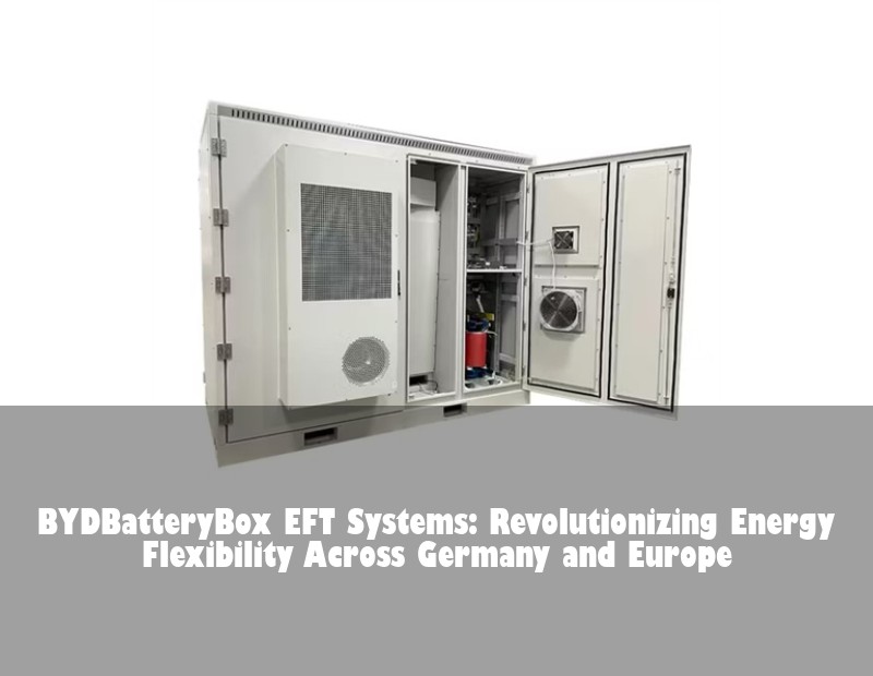 BYDBatteryBox EFT Systems: Revolutionizing Energy Flexibility Across Germany and Europe
