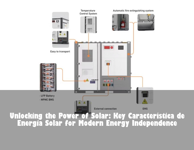 Unlocking the Power of Solar: Key Característica de Energia Solar for Modern Energy Independence | Huijue Bess