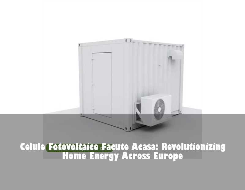 Celule Fotovoltaice Facute Acasa: Revolutionizing Home Energy Across Europe | Huijue Bess