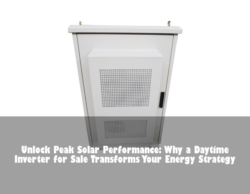 Unlock Peak Solar Performance: Why a Daytime Inverter for Sale Transforms Your Energy Strategy