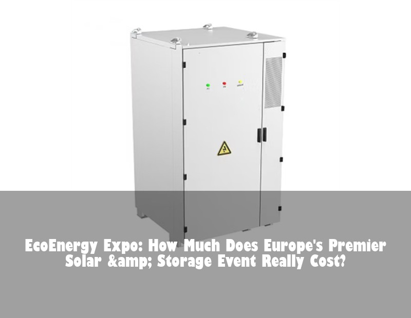 EcoEnergy Expo: How Much Does Europe's Premier Solar &amp; Storage Event Really Cost? | Huijue Bess