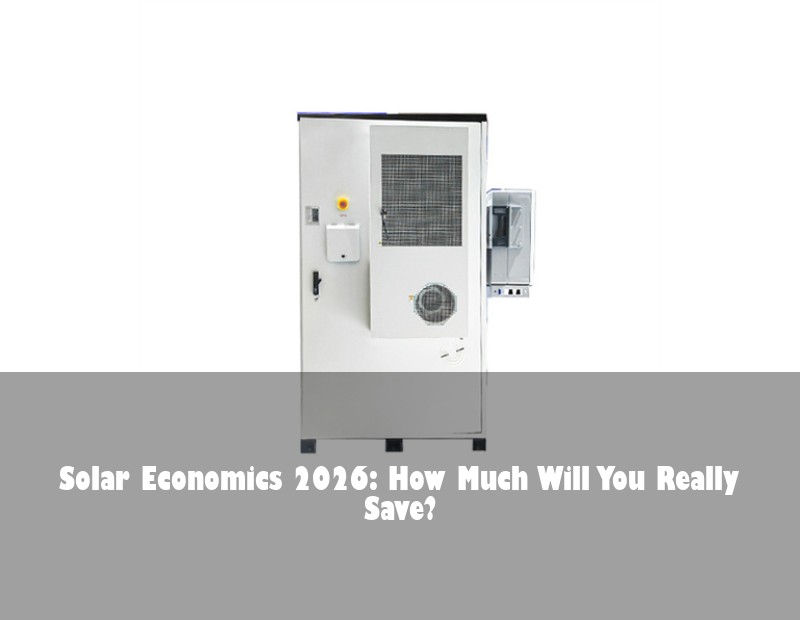 Solar Economics 2026: How Much Will You Really Save?