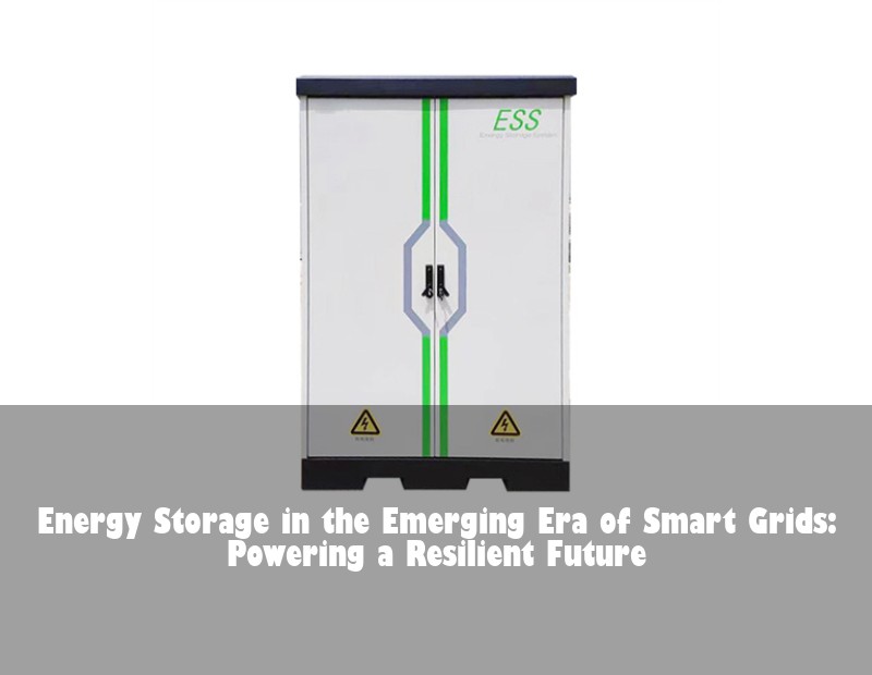 Energy Storage in the Emerging Era of Smart Grids: Powering a Resilient Future