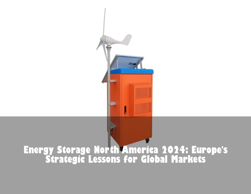 Energy Storage North America 2024: Europe's Strategic Lessons for Global Markets | Huijue Bess