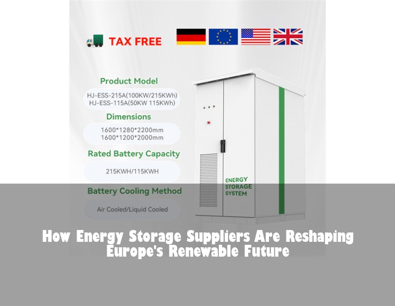 How Energy Storage Suppliers Are Reshaping Europe's Renewable Future