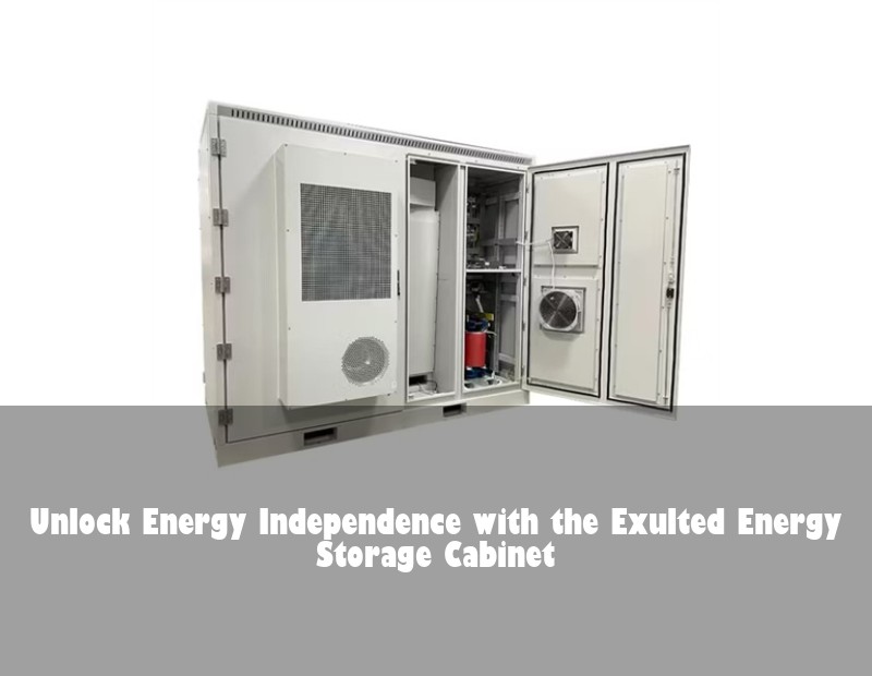 Unlock Energy Independence with the Exulted Energy Storage Cabinet | Huijue Bess