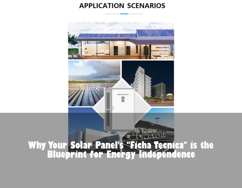 Why Your Solar Panel's "Ficha Tecnica" is the Blueprint for Energy Independence | Huijue Bess