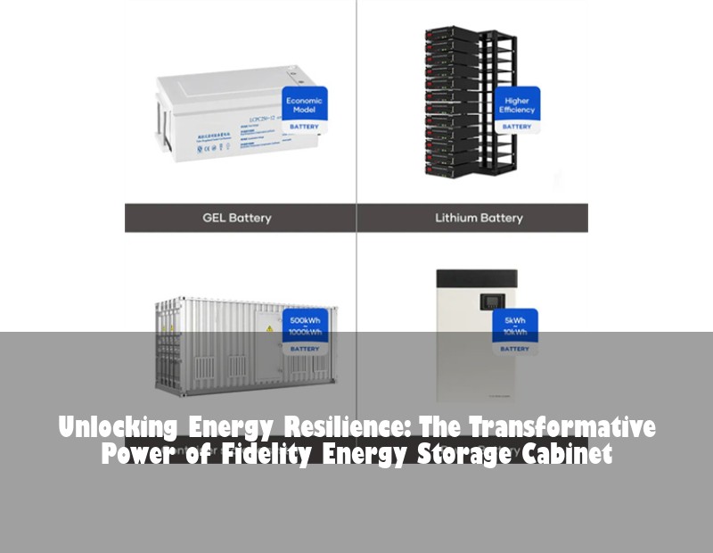 Unlocking Energy Resilience: The Transformative Power of Fidelity Energy Storage Cabinet | Huijue Bess
