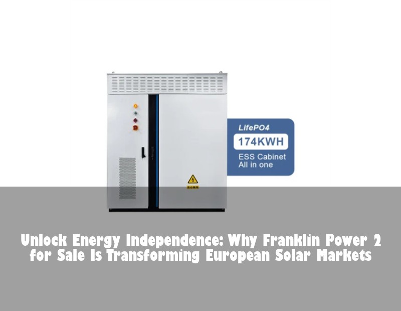 Unlock Energy Independence: Why Franklin Power 2 for Sale Is Transforming European Solar Markets