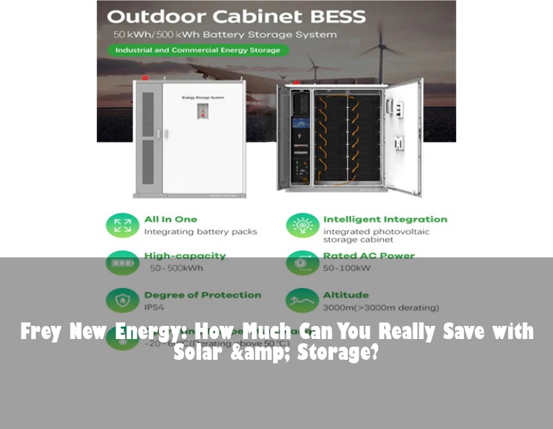 Frey New Energy: How Much Can You Really Save with Solar &amp; Storage?
