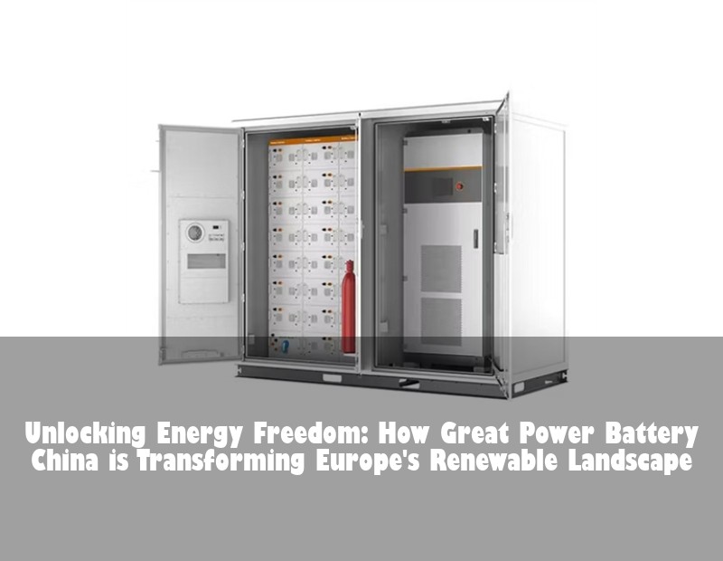 Unlocking Energy Freedom: How Great Power Battery China is Transforming Europe's Renewable Landscape | Huijue Bess