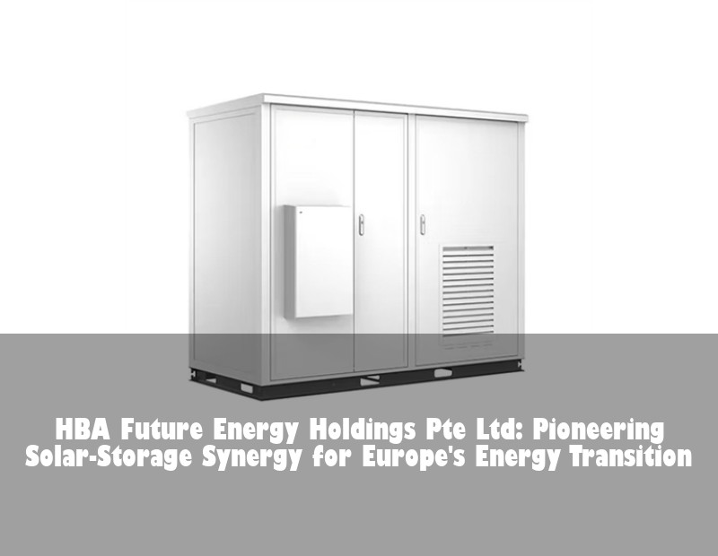 HBA Future Energy Holdings Pte Ltd: Pioneering Solar-Storage Synergy for Europe's Energy Transition | Huijue Bess