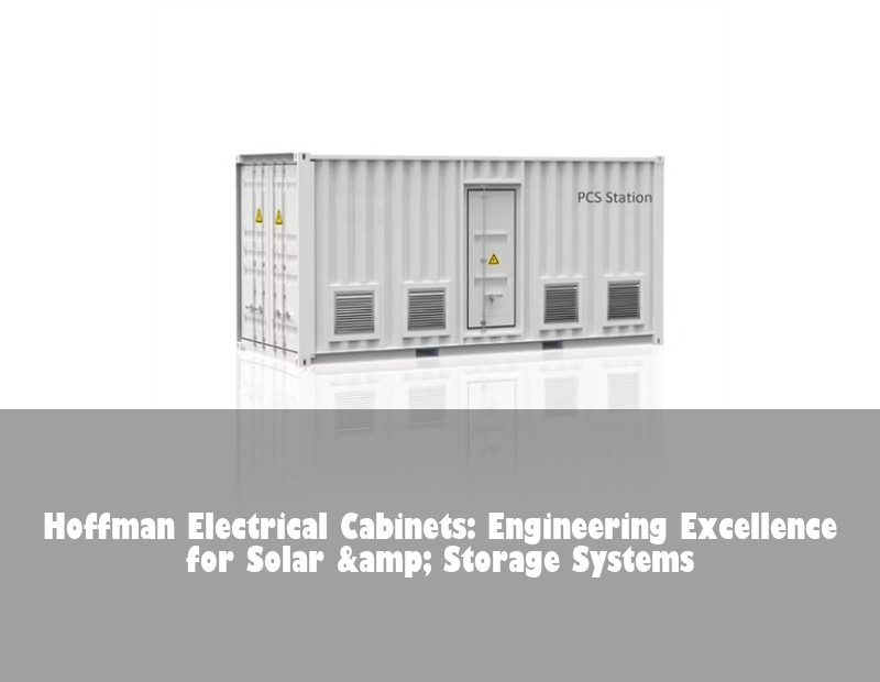 Hoffman Electrical Cabinets: Engineering Excellence for Solar &amp; Storage Systems