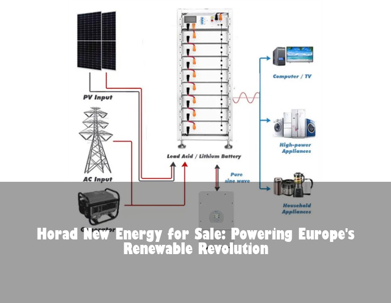 Horad New Energy for Sale: Powering Europe's Renewable Revolution