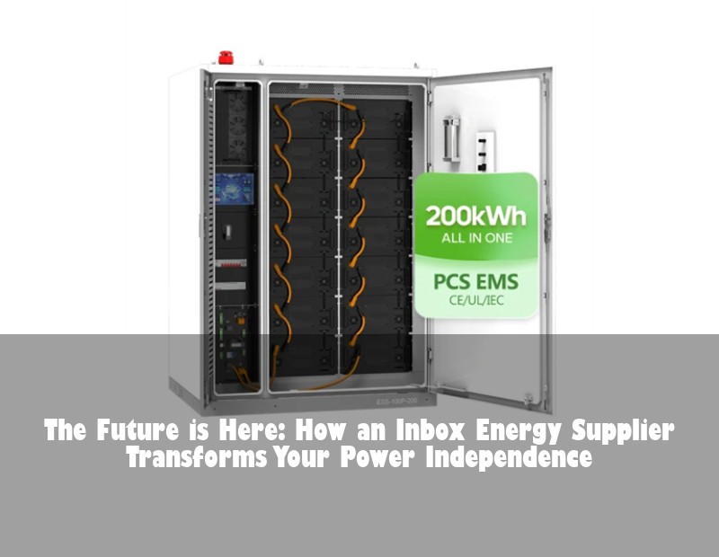The Future is Here: How an Inbox Energy Supplier Transforms Your Power Independence