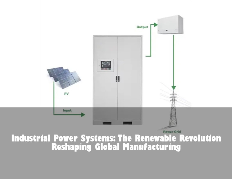 Industrial Power Systems: The Renewable Revolution Reshaping Global Manufacturing