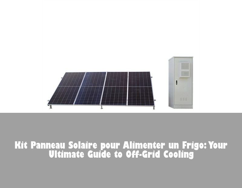 Kit Panneau Solaire pour Alimenter un Frigo: Your Ultimate Guide to Off-Grid Cooling | Huijue Bess