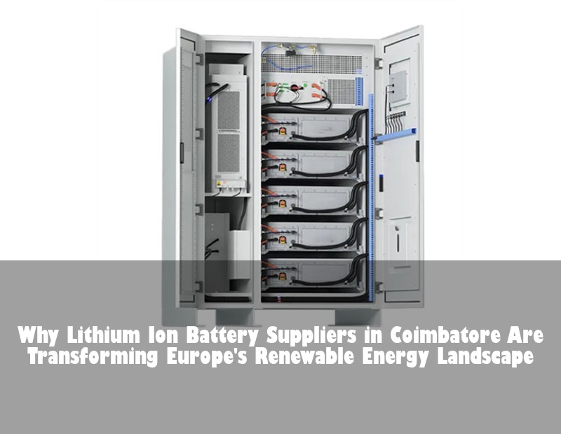 Why Lithium Ion Battery Suppliers in Coimbatore Are Transforming Europe's Renewable Energy Landscape