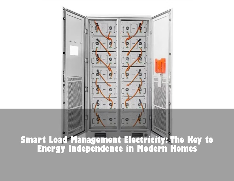 Smart Load Management Electricity: The Key to Energy Independence in Modern Homes