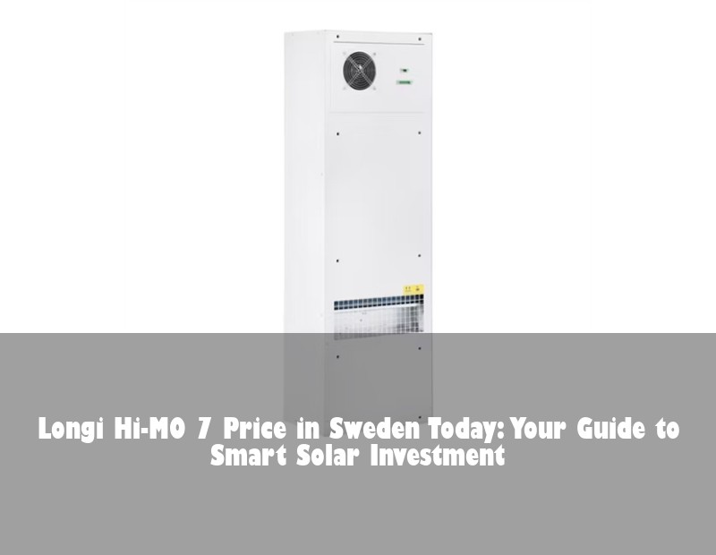 Longi Hi-MO 7 Price in Sweden Today: Your Guide to Smart Solar Investment