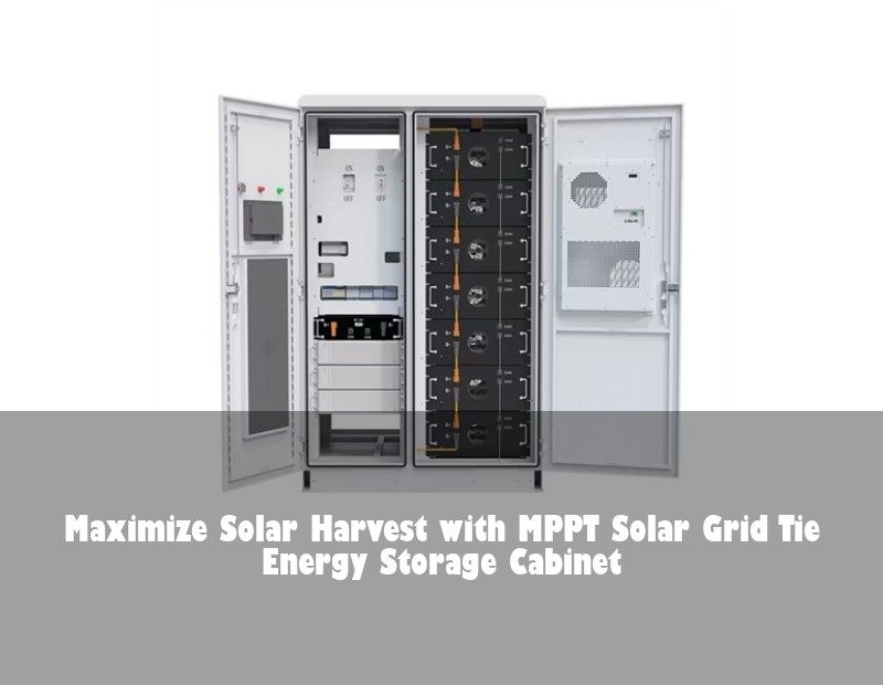 Maximize Solar Harvest with MPPT Solar Grid Tie Energy Storage Cabinet | Huijue Bess