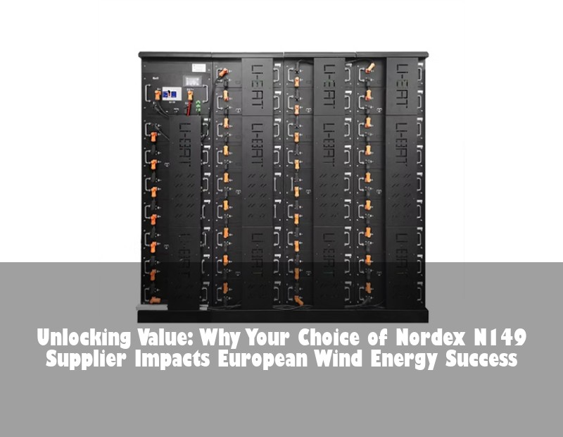 Unlocking Value: Why Your Choice of Nordex N149 Supplier Impacts European Wind Energy Success