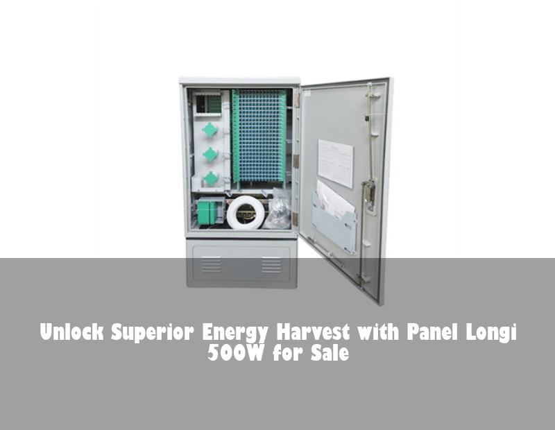 Unlock Superior Energy Harvest with Panel Longi 500W for Sale