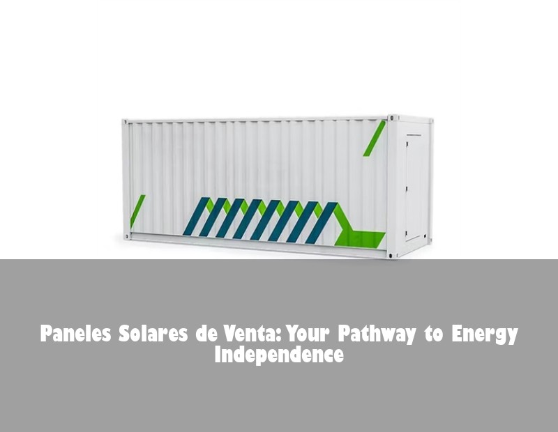 Paneles Solares de Venta: Your Pathway to Energy Independence | Huijue Bess