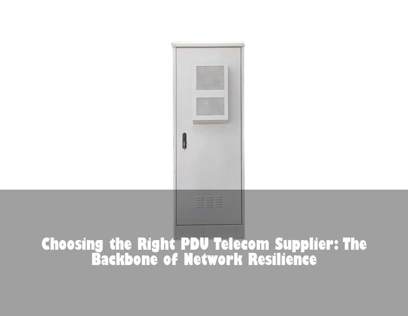 Choosing the Right PDU Telecom Supplier: The Backbone of Network Resilience