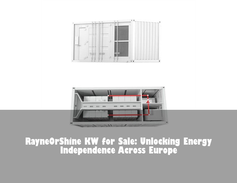 RayneOrShine KW for Sale: Unlocking Energy Independence Across Europe | Huijue Bess