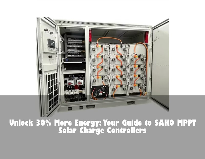 Unlock 30% More Energy: Your Guide to SAKO MPPT Solar Charge Controllers