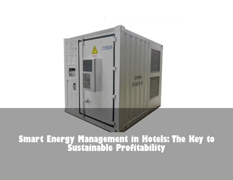 Smart Energy Management in Hotels: The Key to Sustainable Profitability | Huijue Bess