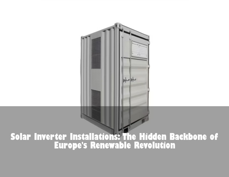 Solar Inverter Installations: The Hidden Backbone of Europe's Renewable Revolution | Huijue Bess
