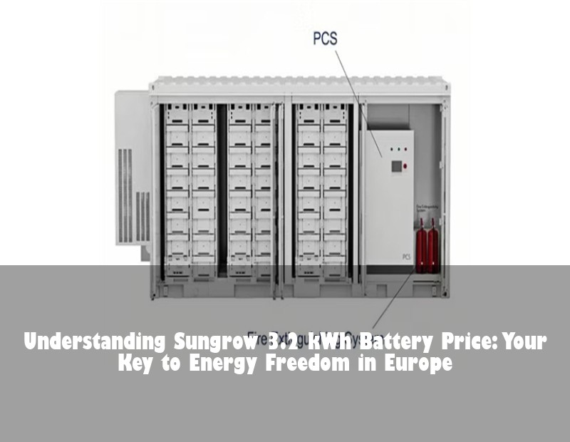 Understanding Sungrow 3.2 kWh Battery Price: Your Key to Energy Freedom in Europe | Huijue Bess
