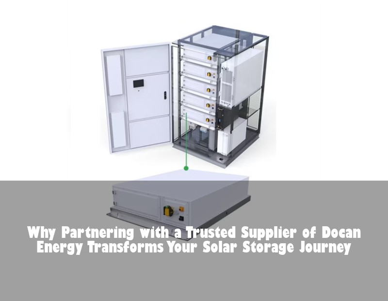 Why Partnering with a Trusted Supplier of Docan Energy Transforms Your Solar Storage Journey | Huijue Bess