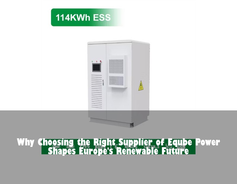 Why Choosing the Right Supplier of Eqube Power Shapes Europe's Renewable Future