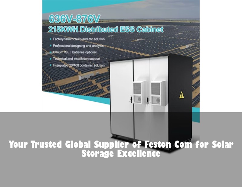 Your Trusted Global Supplier of Feston Com for Solar Storage Excellence