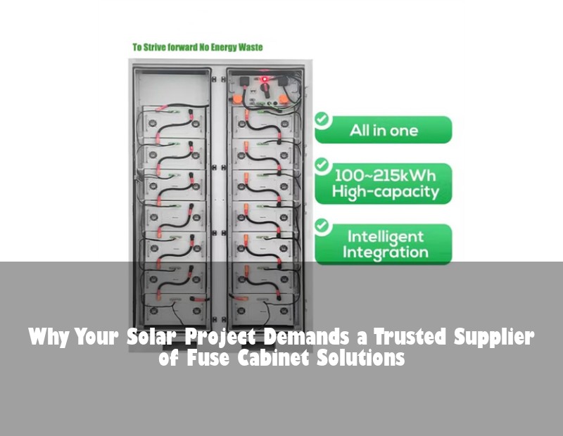 Why Your Solar Project Demands a Trusted Supplier of Fuse Cabinet Solutions