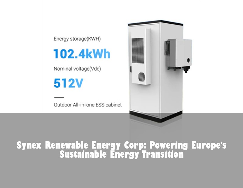 Synex Renewable Energy Corp: Powering Europe's Sustainable Energy Transition
